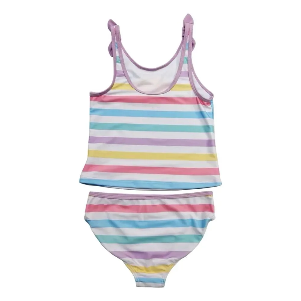 Dreamwave Apparel Girls Stitch Character Swimsuit , 2-piece Size Small (6-7)